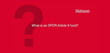 Article 9 SFDR