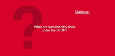 Risks SFDR
