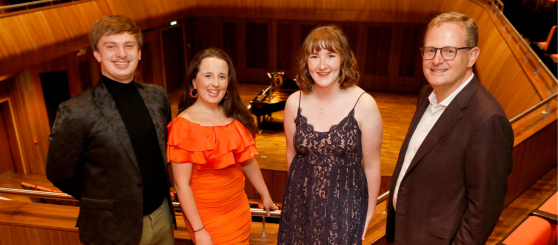 Matheson Recognises RIAM Students with Three Bursary Awards